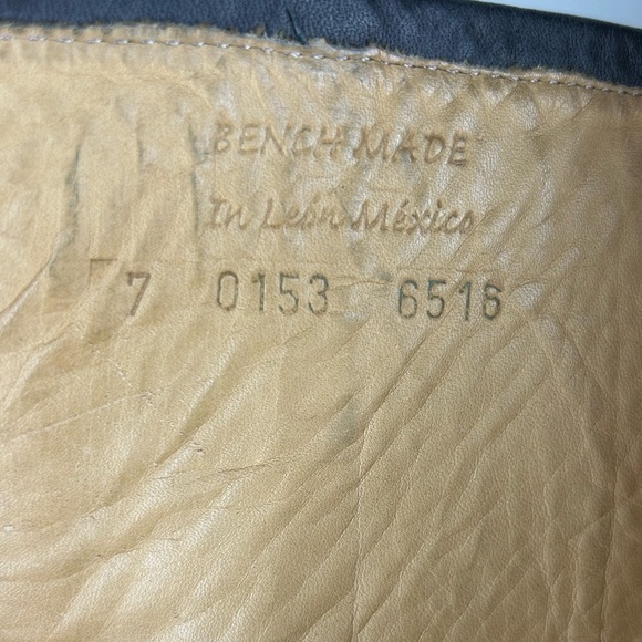 BED STU ANNETTE MOTO COMBAT DISTRESSED MID CALF LEATHER BOOTS SIZE 7 - Picture 8 of 10